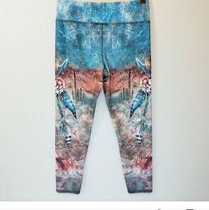 Evolution And Creation Active-Coloful Aztec Desert Boho Leggings